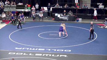 170 lbs Cons. Round 1 - Gracie Richter, Harding County vs Adilynn Ahrens, Clark/Willow Lake