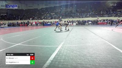 128 lbs Quarterfinal - Rylend Slover, Tuttle vs Karson Hopkins, Bixby