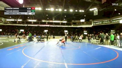 150 lbs Cons. Round 4 - Kaylen Brown, Skyline vs Hunter Owens, Yelm