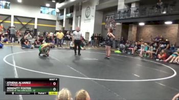155 lbs Round 3 (6 Team) - Serenity Foster, Queens Of The Corn Black vs Athena Alvarez, NE Valkyrie