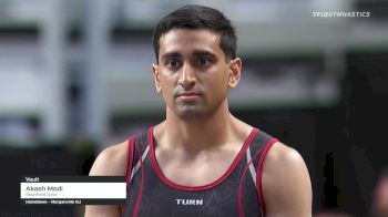 Akash Modi - Vault, Stanford Univ - 2021 US Championships Senior Competition International Broadcast