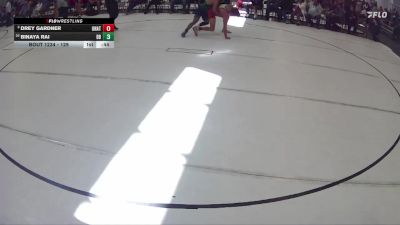 129 lbs Cons. Round 3 - Binaya Rai, BV Bison vs Drey Gardner, Pride Wrestling Club