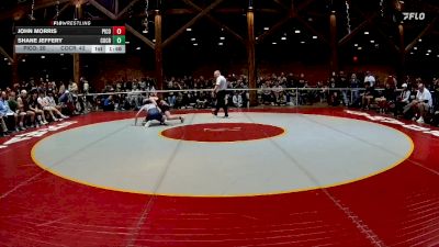 144 lbs 2nd Wrestleback (16 Team) - John Morris, Pike County vs Shane Jeffery, Coahulla Creek