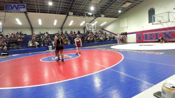 200 lbs Rr Rnd 2 - Abigail Hert, Jenks Middle School Girls Wres vs Jayla Jones, Union Girls