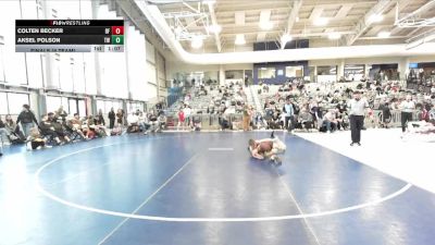 77 lbs Finals (8 Team) - Colten Becker, Black Fox vs Aksel Polson, Wyoming Gold