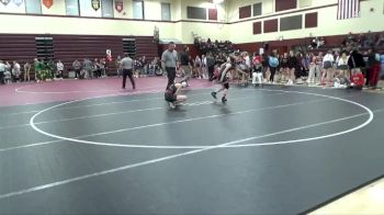 JV-6 lbs Quarterfinal - Mya Kiefer, Denver vs Danika Berleen, Linn-Mar