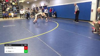 145 lbs Semifinal - Pierson Manville, State College vs Anderson Heap, Kissimmee Osceola-FL