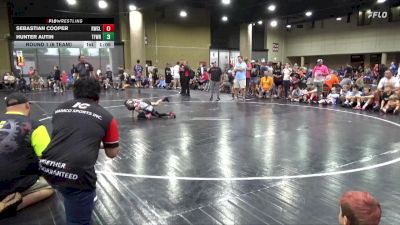 55 lbs Round 1 (6 Team) - Hunter Autin, The Factory Wrestling vs Sebastian Cooper, Rabbit WC