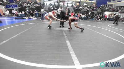 112 lbs Consi Of 8 #2 - Rhylen Harris, Midwest City Bombers vs Moxon Gibbs, Yukon