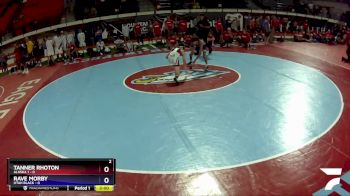 106 lbs Champ Round 1 (16 Team) - Tanner Rhoton, Alaska 1 vs Rave Morby, Utah Black