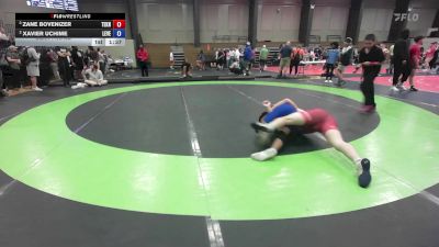 165 lbs Semifinal - Zane Bovenizer, Teknique Wrestling vs Xavier Uchime, Level Up Wrestling Center