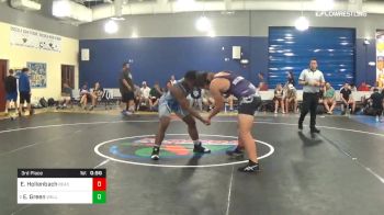 220 lbs 3rd Place - Ethan Hollenbach, Beach Rats Club vs Elijah Green, Wellington