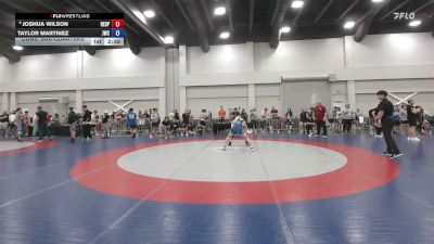 138 lbs Cons. Sub-quarters - Joshua Wilson, REALITY SPORTS vs Taylor Martinez, Jax Wrestling Club