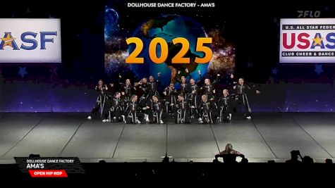 Dollhouse Dance Factory - AMA's [2025 Open Hip Hop Finals] 2025 The Dance Worlds