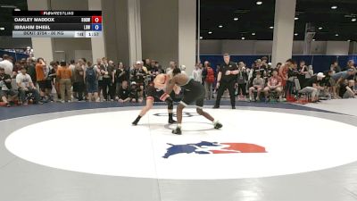 80 kg Champ. Rd Of 64 - Oakley Maddox, Brothers Of Steel Wrestling Club vs Ibrahim Dheel, Legacy Dragons Wrestling