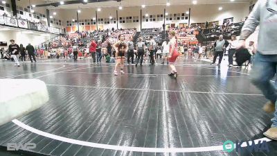 95-99 lbs Rr Rnd 2 - Jodi Isreal, Raw Wrestling Club vs NoraKate Westlake, Spartan Wrestling Fort Smith