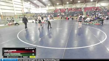 175 lbs Cons. Round 4 - Zade Hawker, West Jordan vs Ryker Woodward, Sanderson Wrestling Academy