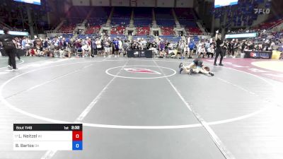 126 lbs Rnd Of 64 - Liam Neitzel, WI vs Blake Bartos, OH