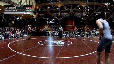 144 lbs 2nd Wrestleback (16 Team) - Parker Dobson, Union County vs Paul Bessette, Morgan County