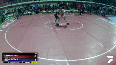 113 lbs Cons. Round 3 - Camden Kuntz, Idaho vs Irving Bicoy Iii, Hawaii