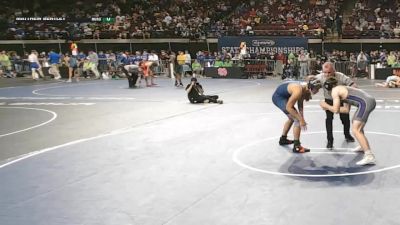 D 1 157 lbs Champ. Round 2 - Matthew Bentley, Northshore vs Cayden Brammer, Benton