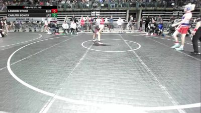 160 lbs Round Of 16 - Landon Stone, Washington Twp vs Carlito Bonita, Apex