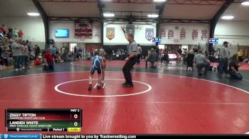 4 lbs Cons. Round 1 - Ziggy Tipton, Champions Wrestling Club vs Landen White, West Hancock Youth Wrestling