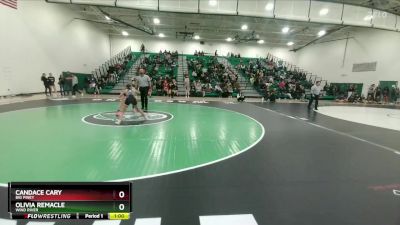 110 lbs Cons. Round 1 - Candace Cary, Big Piney vs Olivia Remacle, Wind River