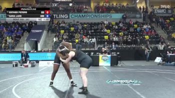 207 lbs Quarterfinal - Sara Lake, Lindenwood University vs Esther Peters, Chadron