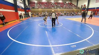 96-100 lbs Rr Rnd 1 - Kaynen Hunt, R.A.W. vs Mason Moore, Glenpool Youth Wrestling