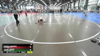 68 lbs Rd# 4- 2:00pm Friday Final Pool - Caleb Judice, Nauman Green vs Kanoa Saferite, VA Hammers