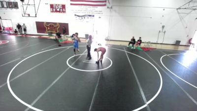 175 lbs Round 5 - Nathan Narajos, Glendora High School vs Jack Gonthier, El Toro High School