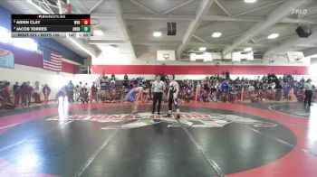 Boys 159 lbs Cons. Semi - Aiden Clay, West Valley Boys vs Jacob Torres, Anderson Boys