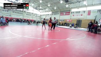135 lbs Champ. Round 2 - Alyanna Torres, San Lorenzo vs Selena Gonzalez, Tennyson