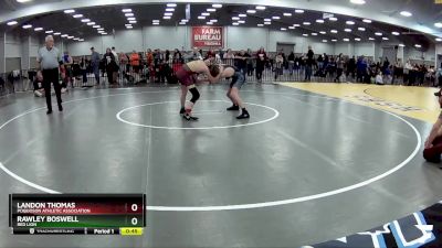 92 lbs Cons. Round 5 - Rawley Boswell, Red Lion vs Landon Thomas, Poquoson Athletic Association