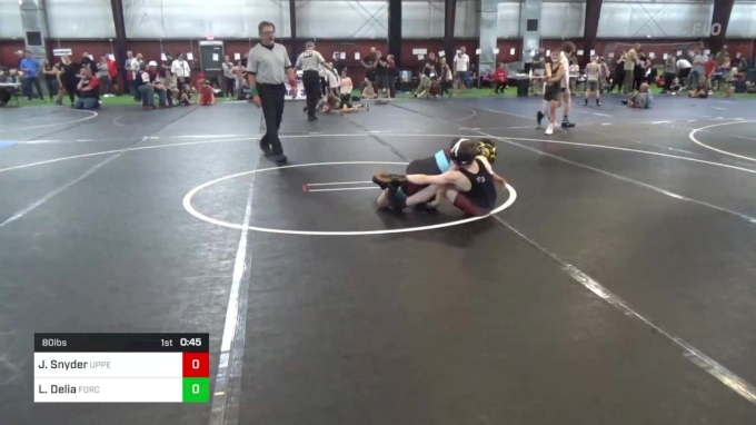 80 lbs Final - Jude Snyder, Upper Dublin vs Lee Delia, Force