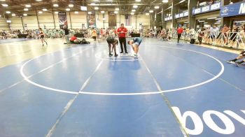 138 lbs Rr Rnd 2 - Clinton Shepherd, Indiana Outlaws Black vs DeJuan Clardy, The Fort Hammers Maroon