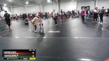 115 lbs Round 2 - Thomas Bone Iv, Cobra Wrestling Club vs Carter Smith, Fort Stewart Wrestling