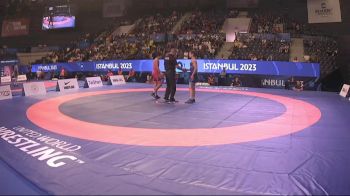 51 kg Qualif. - Koba Karumidze, Georgia vs Nolan Pissocher, France