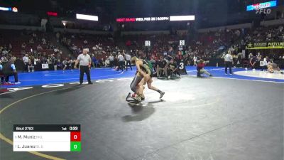 115 lbs Consi Of 8 #2 - Mackenzie Muniz, Hillcrest vs Lola Juarez, El Dorado (SS)