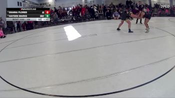 168 lbs Quarterfinal - Hayden Marks, Unattached vs Dianna Flores, Arlington Girls