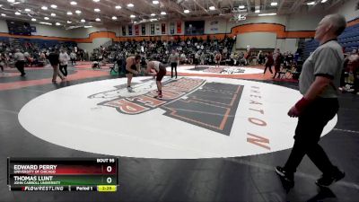 285 lbs Champ. Round 1 - Edward Perry, University Of Chicago vs Thomas Lunt, John Carroll University