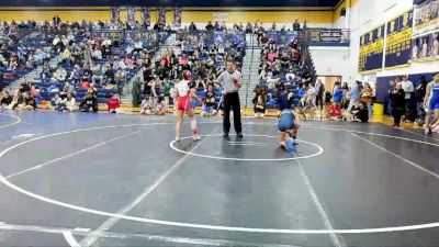 106 lbs Quarterfinal - Isabella McVicker, Bethlehem Center Hs vs Ella Trahan, Fort Cherry Hs
