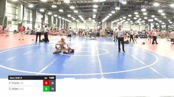 120 lbs Rr Rnd 2 - Falco Frank, Tiger Wrestling Club vs Cameron Kiser, Team Shutt Wrestling Prep