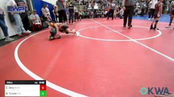 46 lbs Consi Of 8 #2 - Carsen Lacy, Miami vs Bishop Turner, Independence Wrestling Club