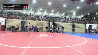 120 lbs Champ. Round 2 - Grace Sharp, Carmel vs Gracie Minder, Boone Grove