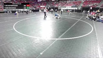 D2-138 lbs Champ. Round 1 - Joe Ketterhagen, Delavan-Darien vs Sam Buchholz, Lake Country Luth.