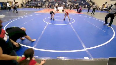 70 lbs Final - Benton Snow, Battlefield Wrestling Club vs Wyatt Austin, Sperry Wrestling Club