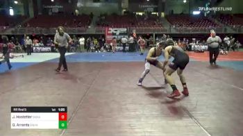 130 lbs Rr Rnd 5 - Justyce Hostetler, GI Grapplers vs Dane Arrants, GI Grapplers