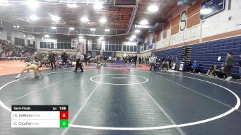 157 lbs Semifinal - Vincent DeMaio, Methuen vs Colby Cloutier, King Philip